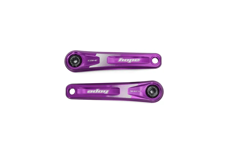 Hope E-Bike Crankset - Specialized - 155mm - Purple