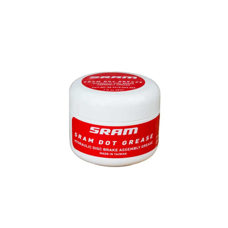 Sram Dot Assembly Grease 1oz - Recommended For Lever Pistons Hose Compression Nuts Threaded Barbs Olives