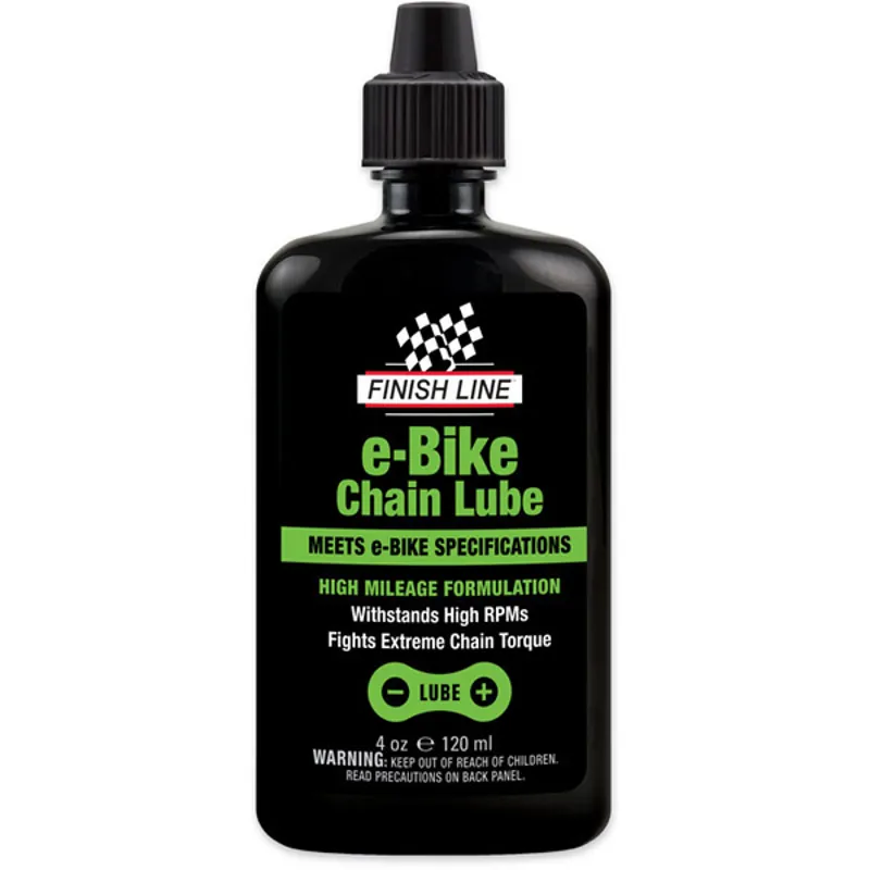 Finish Line  eBike Lube Black / Green 4 oz / 120 ml