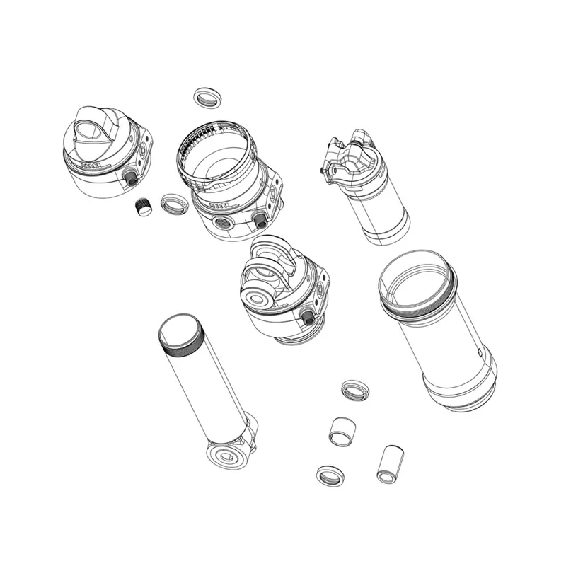 Rockshox Rear Shock Eyelet Bushings 12mm 2 Pcs-1