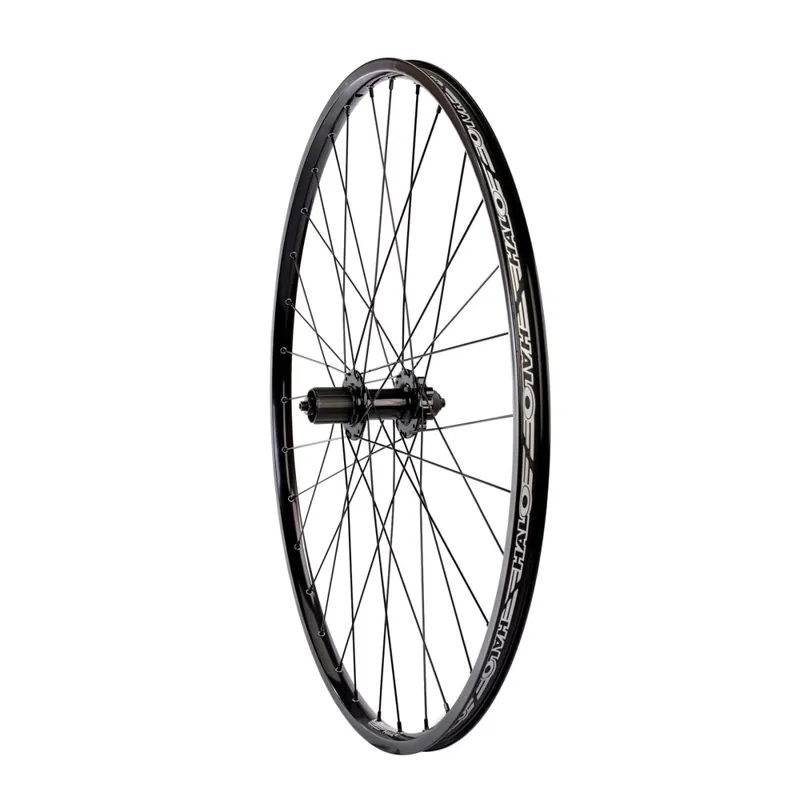 Halo White Line Urban Uni Wheels Black 700c