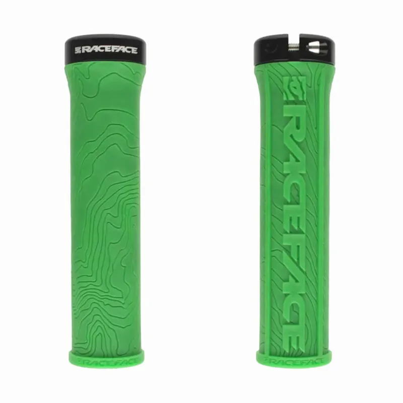 Race Face Half Nelson Lock On Grips in Green