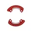 Hope 1/4 104mm Bash Plate in Red