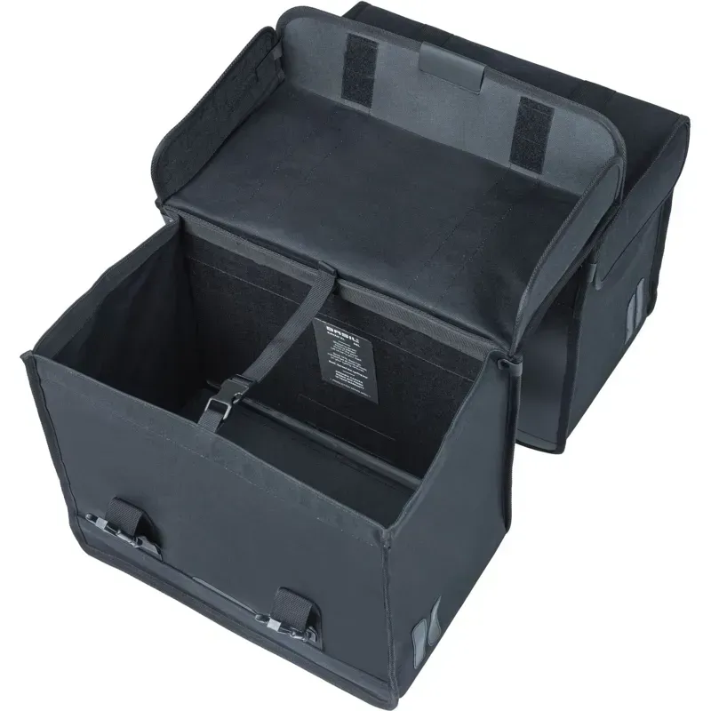 Basil Kavan Eco Classic 68l Double Pannier Bag in Black-3