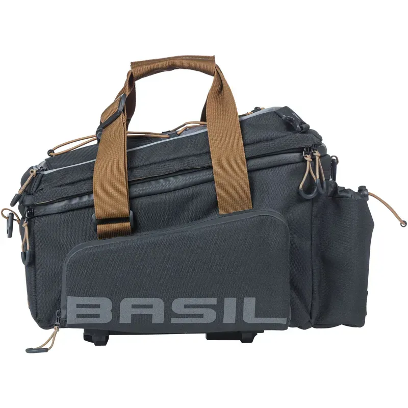 Basil Miles Trunkbag XL Pro MIK 9- 36L Black/ Grey 9-36 litres-2