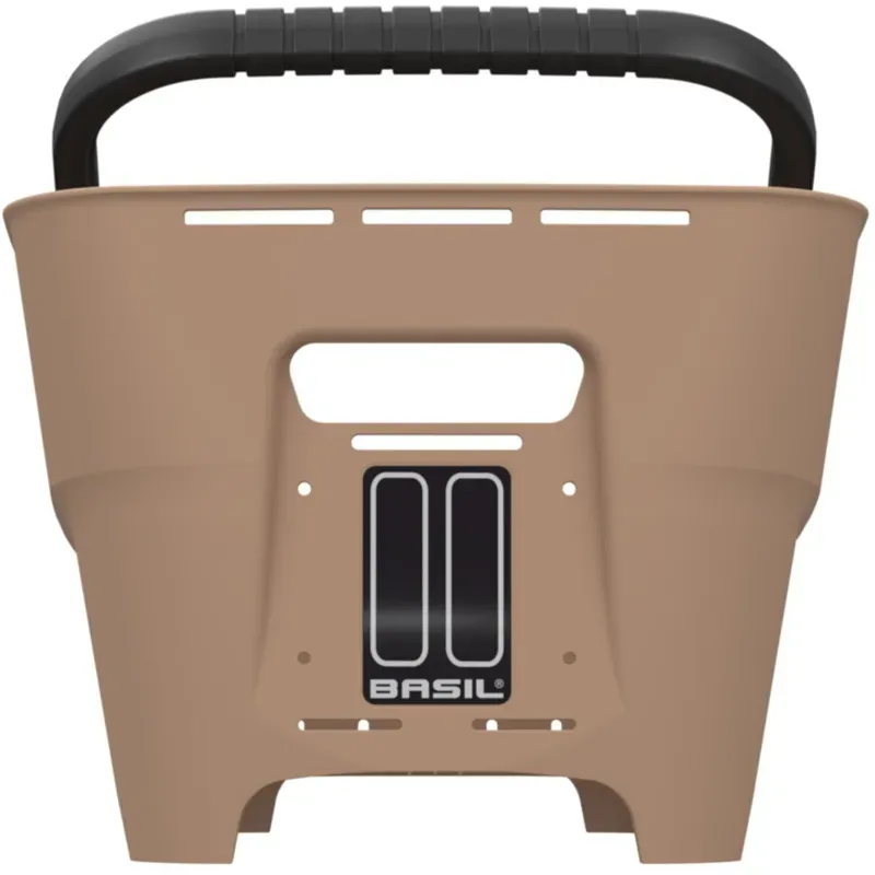 Basil Cento Neo 21l Rear Basket in Sand-3
