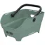 Basil Cento Neo 21l Rear Basket in Silvergreen