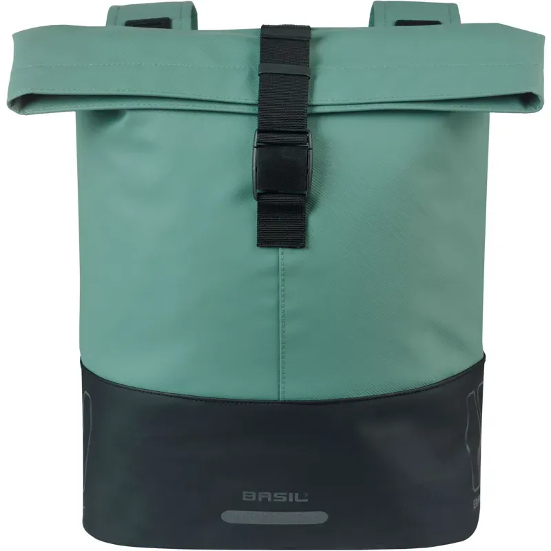 Basil Cove 28-32l Double Pannier Bag in Silvergreen/Black-1