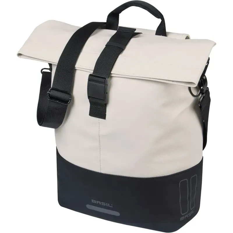 Basil Cove 14-16l MIK Hook Shopper in Off-White/Black