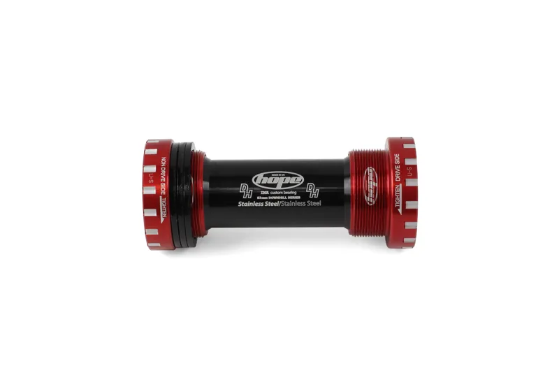 Hope Stainless Steel 83mm Bottom Bracket in Red