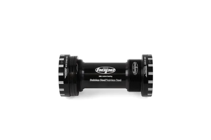 Hope Stainless Steel 68/73mm Bottom Bracket in Black