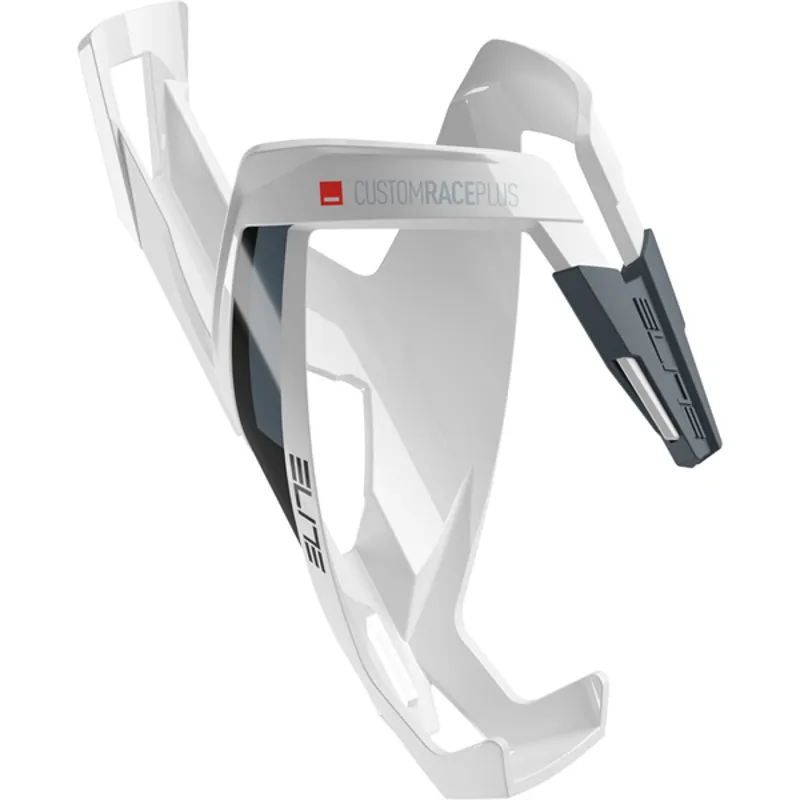 Elite Custom Race Plus Bottle Cage in White