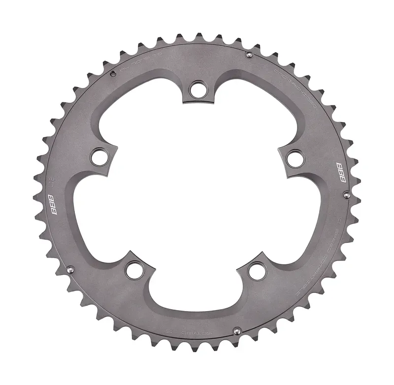 BBB TripleGear Shimano/Ultegra 50t Chainring in Silver