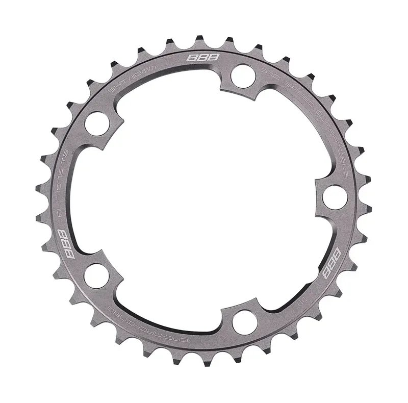 BBB CompactGear 34t 110BCD Chainring in Silver