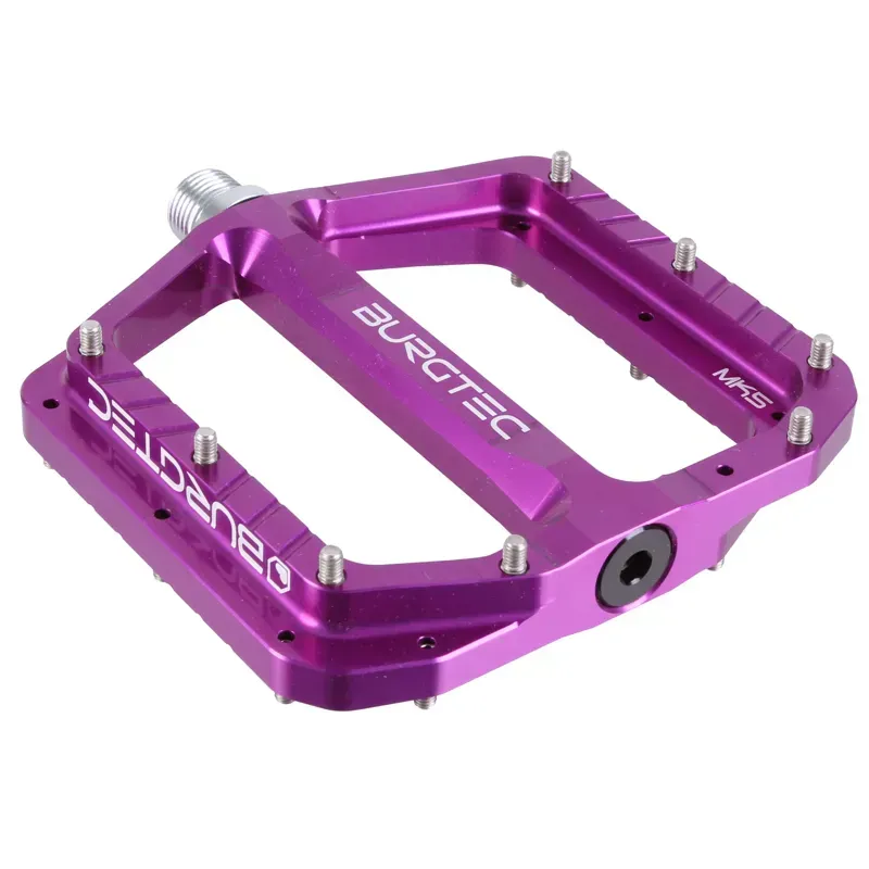 Burgtec Penthouse MK5 Pedals CrMo In Purple Rain