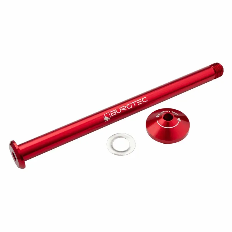 Burgtec Yeti Boost 12x170mm Rear Axle in Race Red