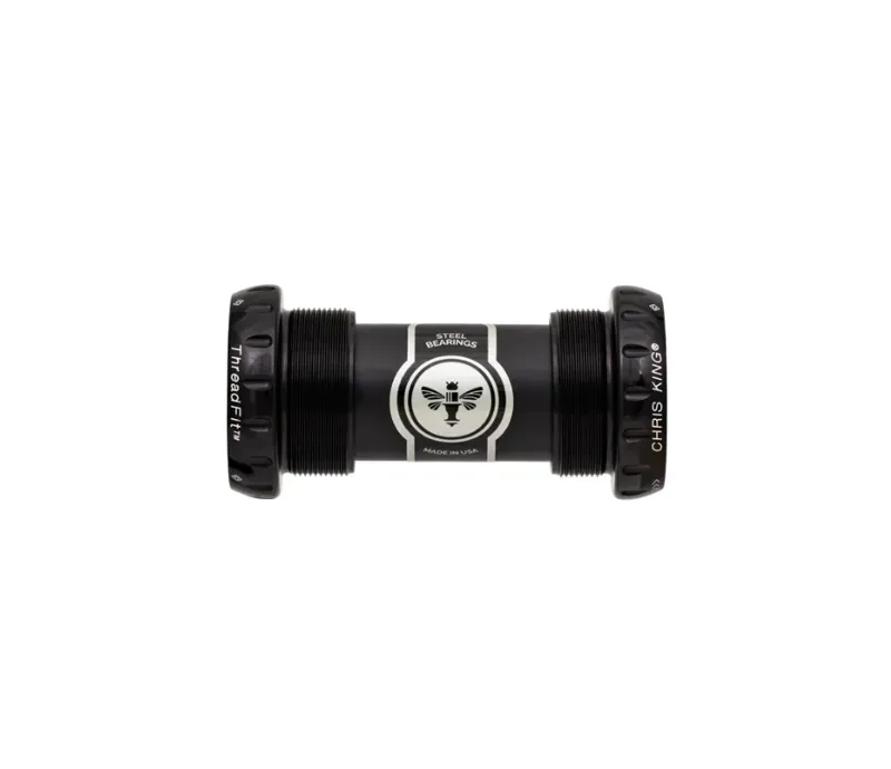 Chris King ThreadFit 24 Bottom Bracket / Black 68-73mm