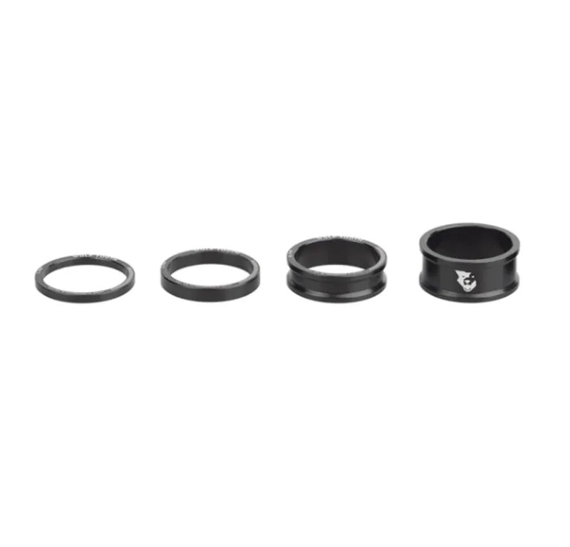 Wolf Tooth Precision Headset Spacer Kit in Black