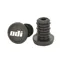 Odi BMX Two Colour Push-in Plugs in Black