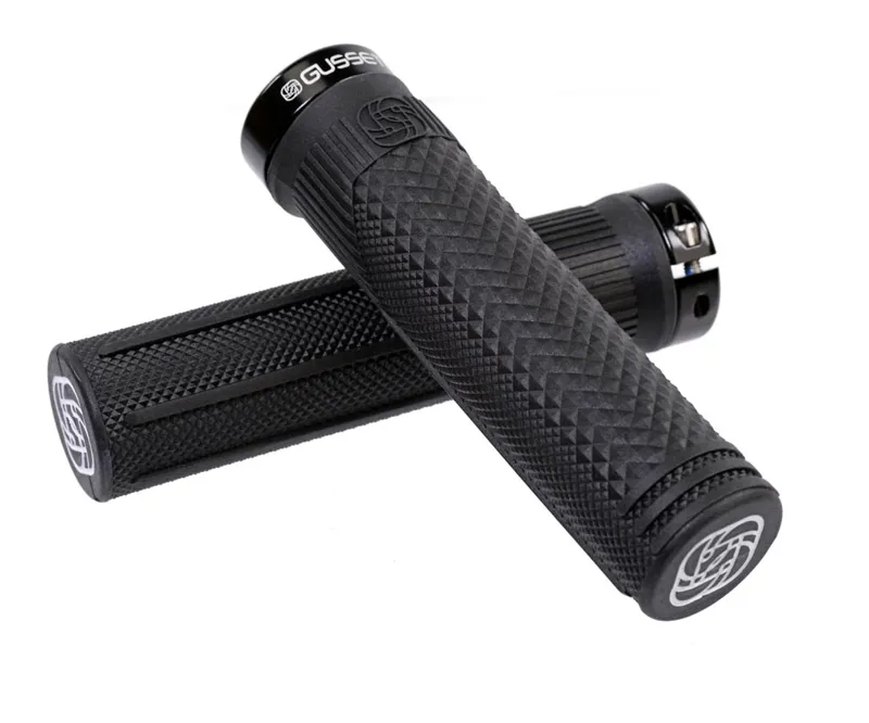 Gusset Components S2 Extra Soft Lock-on Grips in Black
