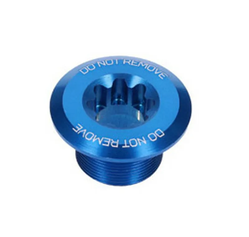 Hope EVO Crankset Non-Drive End Cap in Blue