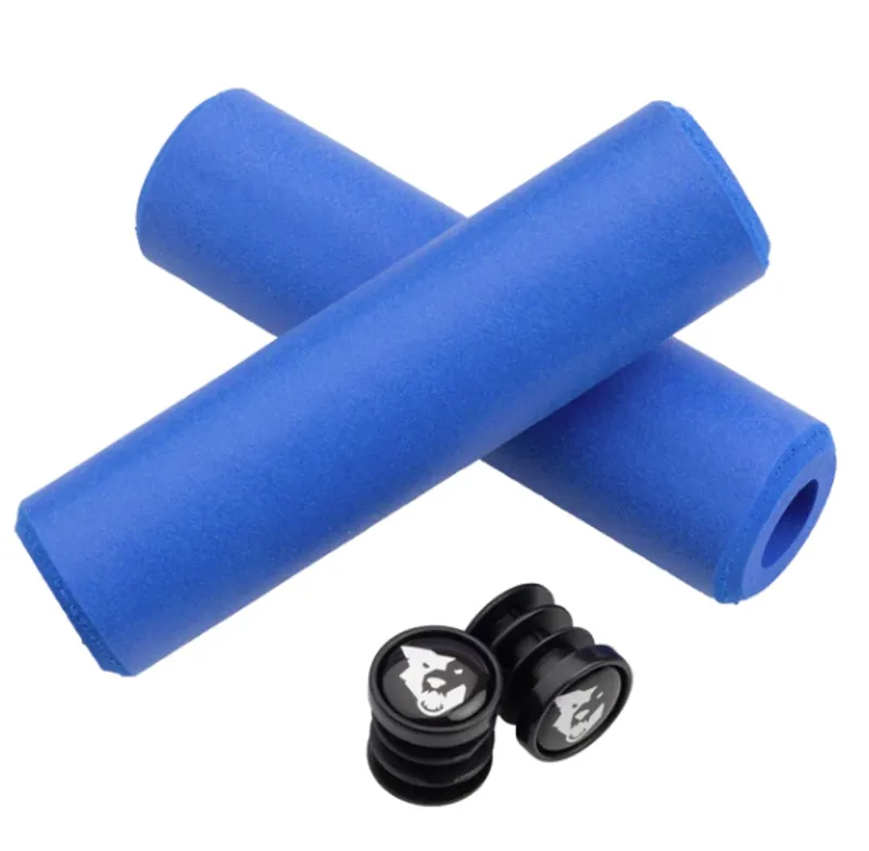 Wolf Tooth Fat Paw 9.5mm Mountain Bike Grips in Blue