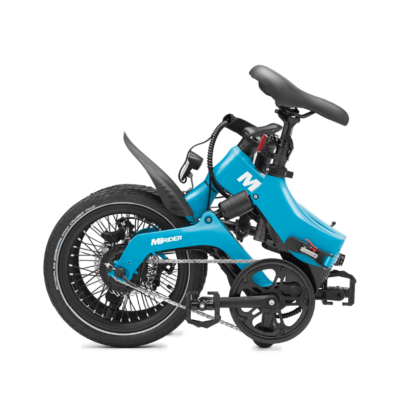 MiRider One - Folding EBike Azure Blue-1