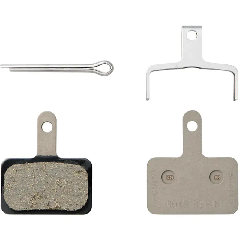 Shimano Spares BRBX B03S Pads and Spring Set - Resin Black