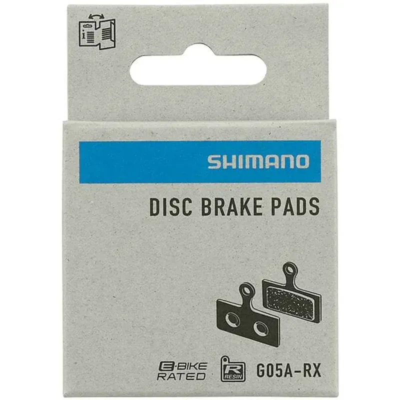 Shimano G05A Resin Disc Pads Alloy Back-2