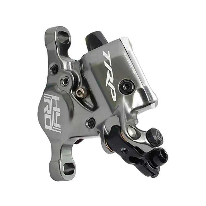 TRP Hybrid/Road Post Mount Caliper in Polished Grey/Silver