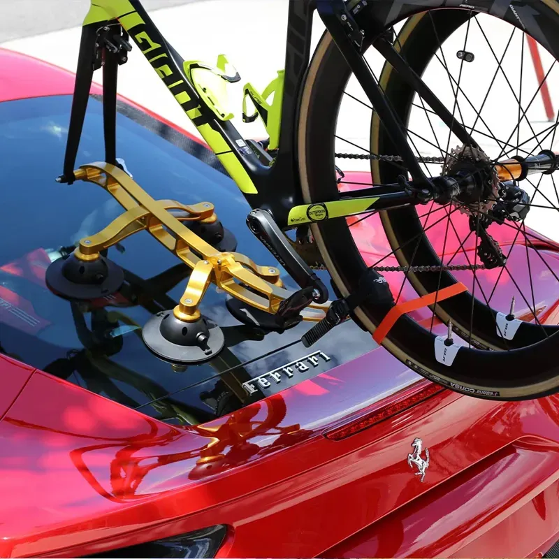SeaSucker Komodo Bike Rack in Silver-5