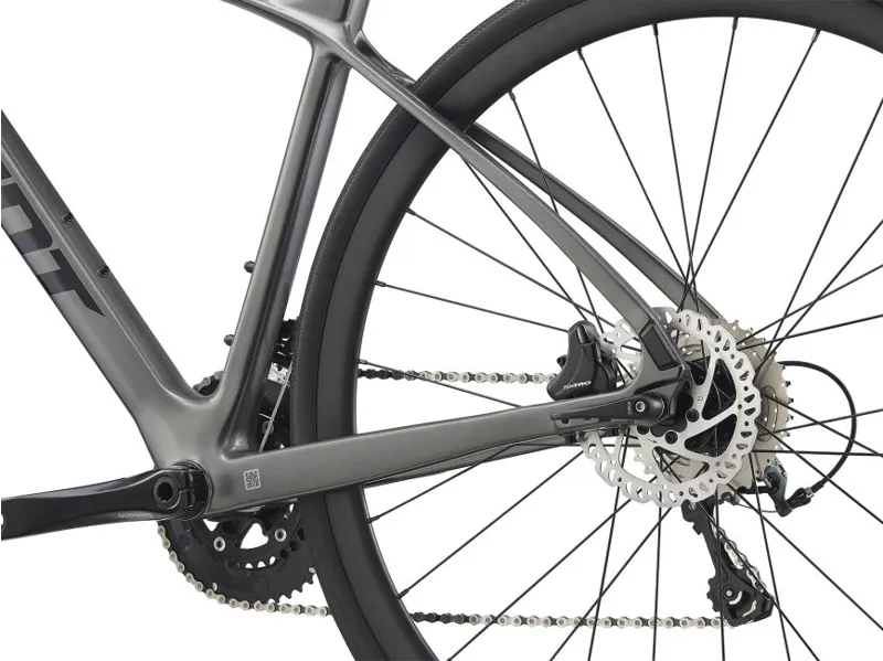 Giant FastRoad Advanced 2 Hybrid Bike in Grey-1