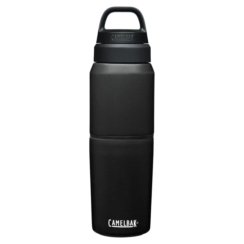 2020 Camelbak MultiBev Vacuum Insul 500ml Bottle w/Cup in Black