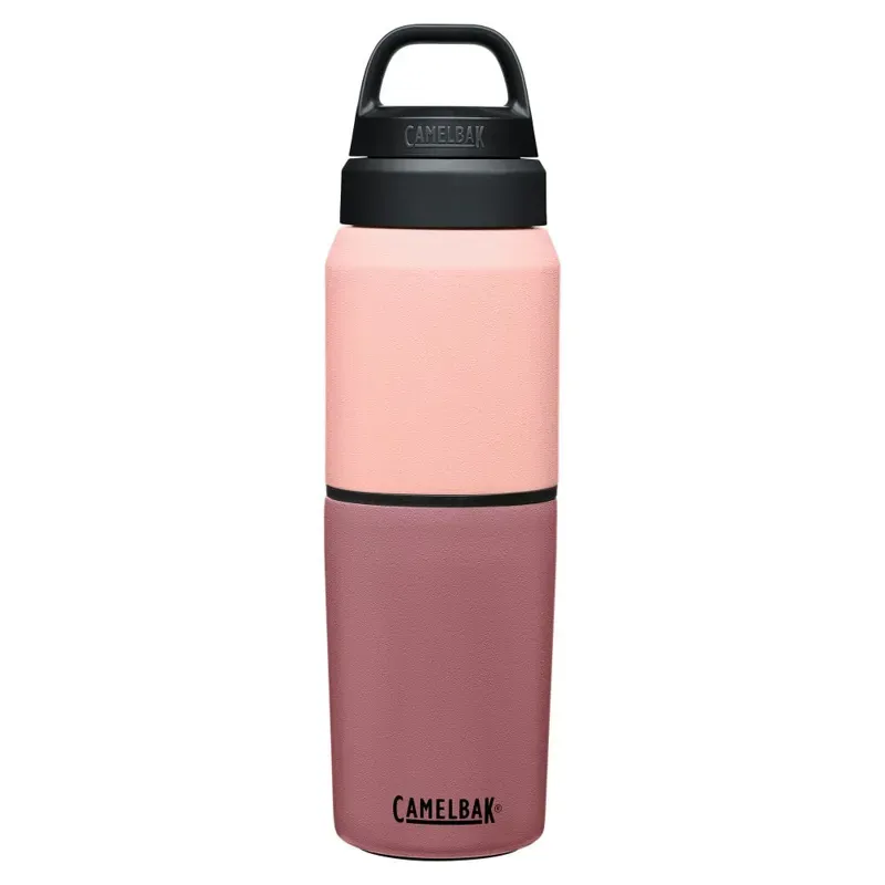 2020 Camelbak MultiBev Vacuum Insul 500ml Bottle w/Cup in Terracotta
