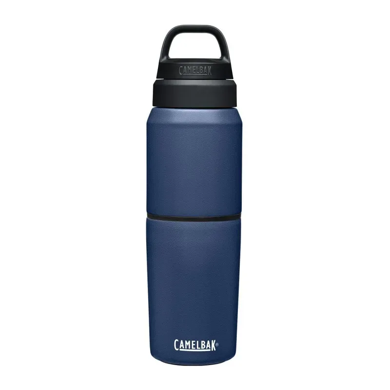 2021 Camelbak MultiBev Vacuum Insul 500ml Bottle w/Cup in Navy