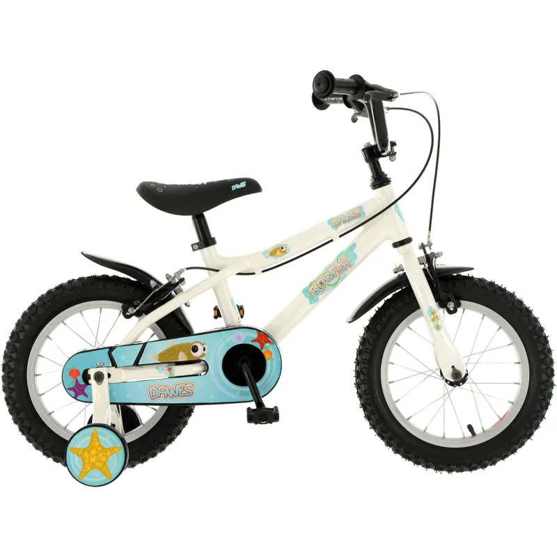 Dawes Blowfish 14in Childrens Bike in White