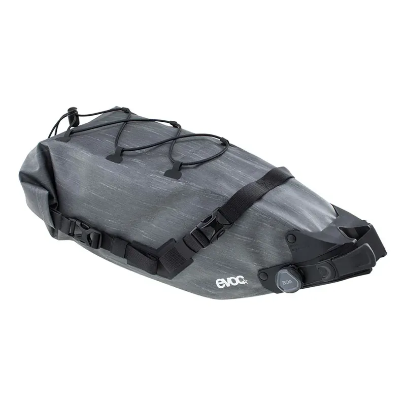 EVOC Boa Waterproof 6l Seat Pack in Carbon Grey