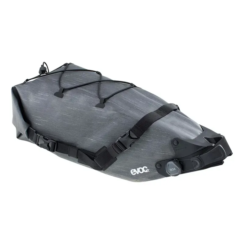 EVOC Boa Waterproof 8l Seat Pack in Carbon Grey