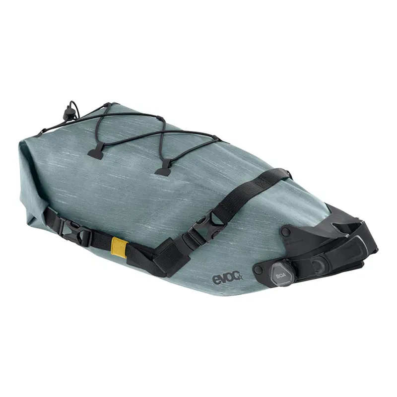 EVOC Boa Waterproof 8l Seat Pack in Steel