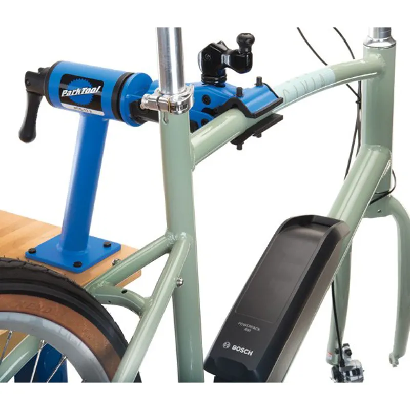 Park Tool PCS-12.2 Home Mechanic Bench Mount Repair Stand in Blue-1