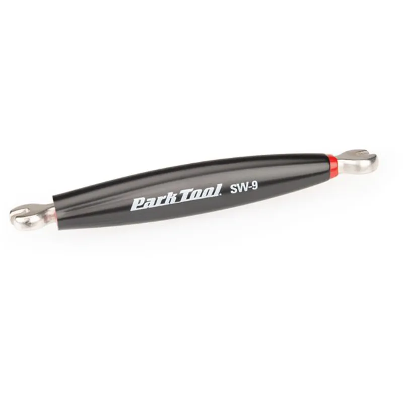 Park Tool SW-9 Double-Ended Spoke Wrench in Black