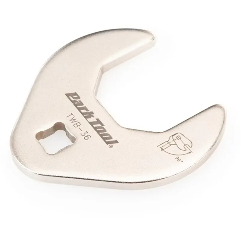 Park Tool TWB-36 Crow Foot Wrench in Silver