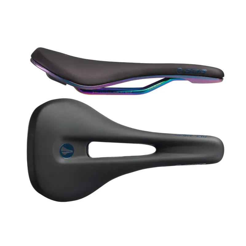 SDG Bel Air 3.0 Overland Lux-Alloy Saddle in Black/Oil Slick