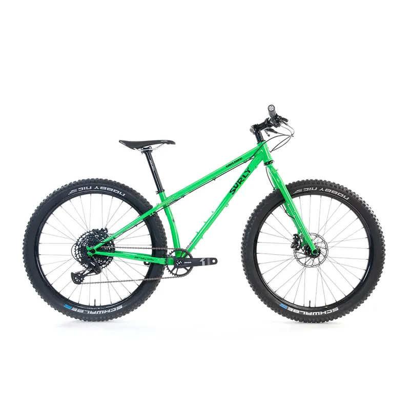 Surly Karate Monkey 27.5+ Bike in High Fibre Green