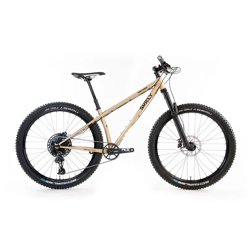 Surly Karate Monkey 27.5+ Suspension Mountain Bike in Fools Gold