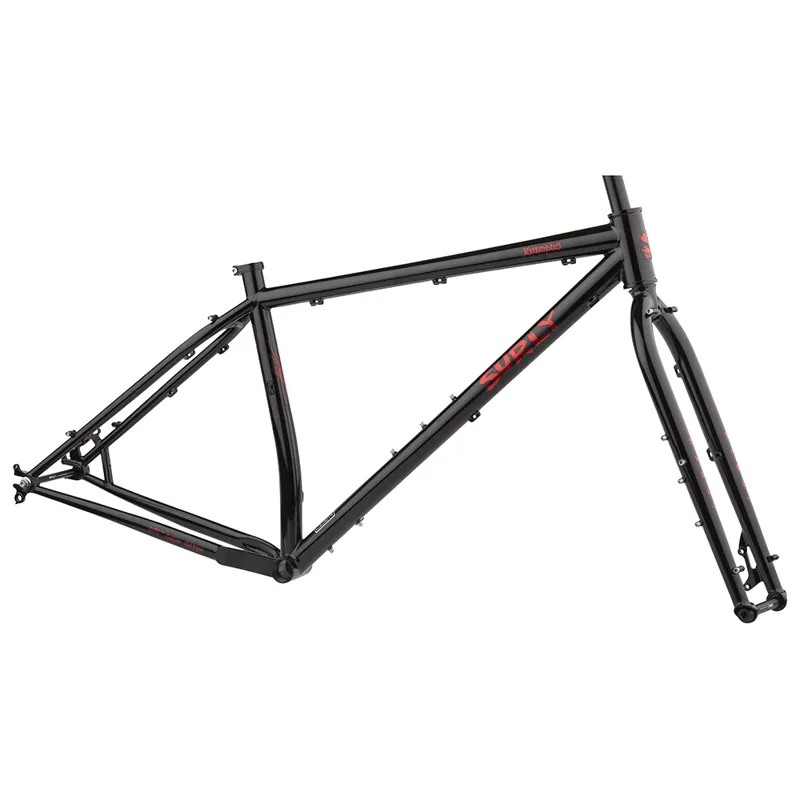 Surly Krampus 29+ Frameset in Black/Red Sparkle