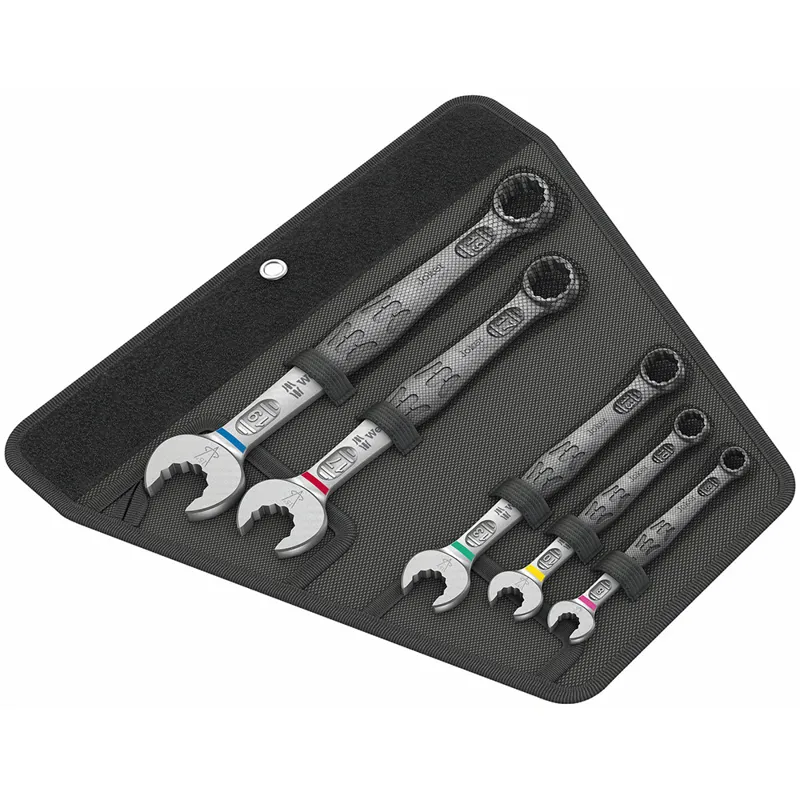 Wera Tool 6003 Joker 5 Set 1 Ring Spanner Set in Black