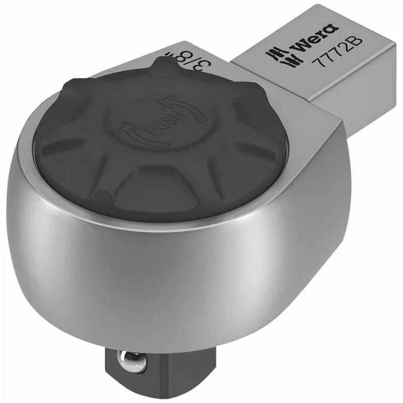 Wera Tools 7772 B Ratchet Insert Rev. 3/8in Sq Drive in Silver