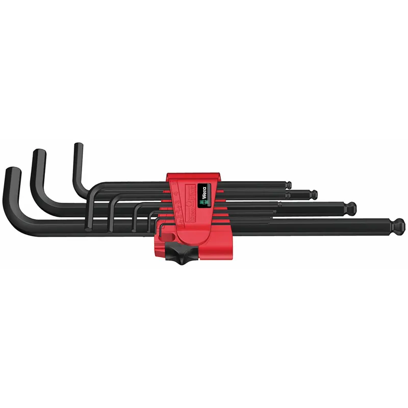 Wera Tools 950/9 Hex-Plus 6 SB L-Key Set in BlackLaser