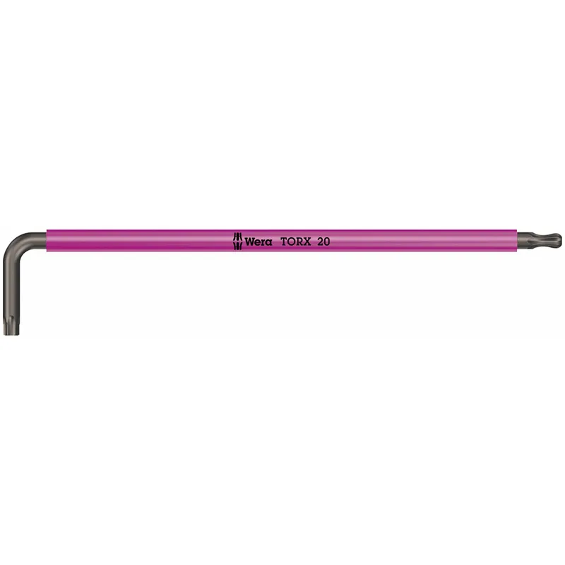 Wera Tools 967 SPKXL TORX 20x137mm Long L-Key in Purple